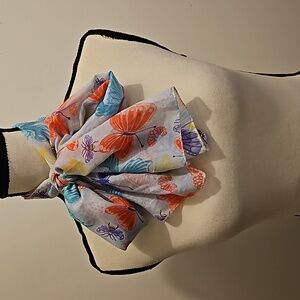 Butterfly Multicolor Sheer Long Scarf 60" x 9" #W-778